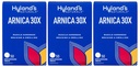 Hyland Arnica 30x 50 Tabletter (3 pakke = 150 tabletter), Bruising, hevelse, muskelsmerter lindring