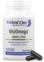Pasienten én VisiOmega | støtter øyehelse* | Areds 2 Vitamin, Mineral og Antioksidant Supplement Plus Omega 3 Fiskeolje og mer | 120 Kapsler