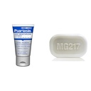 Psoriasin Moisturizing Ointment & MG217 Eksfoliering Soap for Psoriasis - 4.2 oz & 3.2 oz