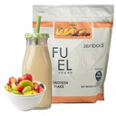 Drivstof Vegansk Protein Powder Frukt Flavor - 21 g protein Hver servering, Delicious Plant-basert blanding for muskelvekst, laget fra Pea, med vegansk D3, ingen kunstige flavorer, Glutenfri