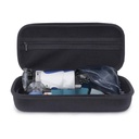 Bevegelse veske Reise Organiser veske for Astma Inhaler, Inhaler Spacer for barn og voksne, Masker, Inhaler Holder Astma, Bærbar håndholdte innhalator Nebulizer Machine, Pocket passer Allergy Meds