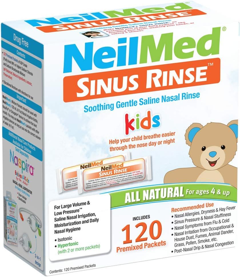 Neil Med Sinus Rinse Pediatric Packets, Forblandet 120/boks