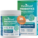 Probiotika for menn og kvinner, 100 milliarder CFU, 26 unike strender, menns og kvinners probiotiske og prebiotiske støtte digestiv helse, Gut Wellness, Energi, Mood, Immune, PH Balance (30 Caps)