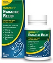 MagniLife øresmerter Relief, rask-virkende naturlig relief for svømmere øre, smerte og diskomfort fra allergier, kalde og influensa - 90 raske oppløsningstabletter