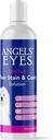 ANGELS 'EYES Gentle Tear Stain løsning for hunder og katter | 8 oz løsning for øye område og ansikt | Fjerne utslipp, dirt, Tear Stains og Mucus
