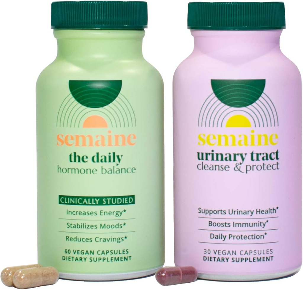 Semine Hormone Balance & Blader Helse Bundle - fremme sunn bladder, støtte Cellular Energy, Immunitet, Mood & Hormone Balance.