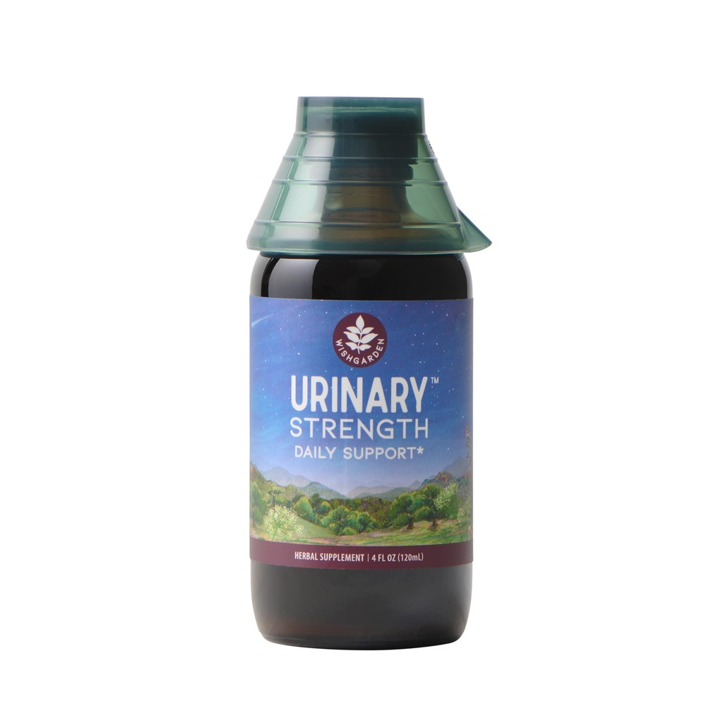 WishGarden Urter Urter Styrke - Plantebasert urter Supplement med Cranberry, Uva Ursi & Usnea støtter urinveien Tract Helse og Discomforts, fremmer lymfatisk funksjon, Microbial Balance, 4oz