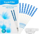 15 Pack Menopause Test Strips hjemme, FSH Test Perimenopause Test Hormon Balance for kvinner over 30 Hormonal Test