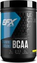 EFX Sports Trening Ground BCAA | Fullstendig stabil, høy løselig Aminosyrer Supplement | Pre, Intra, eller post trening | Sukkerfri | 500 gram (Lemonade)
