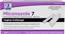 Kvalitetsvalg Miconazole Nitrat 2% 7 dagers Vaginal Antifungal Krem, 1,59 egg (45g)