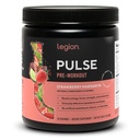 LEGION Pulse Pre Workout - Alt naturlig nitric oksid preworkout drikk å øke energi, kreatinfri, naturlig søtet, Beta Alanine, Citrulline, Alpha GPC (Strawberry Margarita)