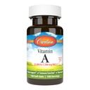 Carlson - Vitamin A, 25000 IU (7500 mcg RAE), Visjon og hud helse, immunfunksjon, 100 myk geler