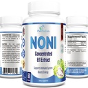 Noni Capsules - Noni Fruit Extract, (Morinda Citrifolia), immunstøtte - 60 Kapsler