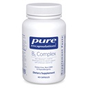 Ren innkapslinger B6 Complex - støtter nervesystemet og hjernens helse* - Inkluderer B-vitaminer - Inneholder rikt vitamin B6 - Ikke-GMO & Glutenfri - 60 Kapsler