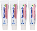(4 Pakke) Globe Bacitracin Zink Ointment + Aloe 1oz, Antibiotisk Ointment, Essential Antibiotiske Førstehjelpsutstyr, Helbredelseshandling, Maksimal antibiotisk kraft, forhindrer infeksjon i kutt, skraper, Burns