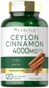 Carlyle Ceylon kanelkapsler 4000 mg | 120 greve | Ikke-GMO & Glutenfri Supplement