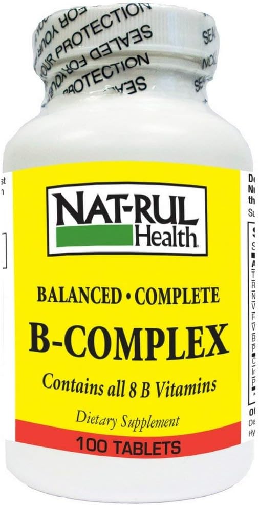 NAT-Rul vitamin B-Complex tabletter 100 ea