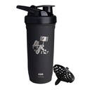 Smartshake DC COMICS Reforce rustfritt stål protein Shaker flaske 900 ml | 30 oz - Leakproof Skrue-on Lid - BPA Gratis – Unisex - Ikke-isolert - Harley Quinn Logo