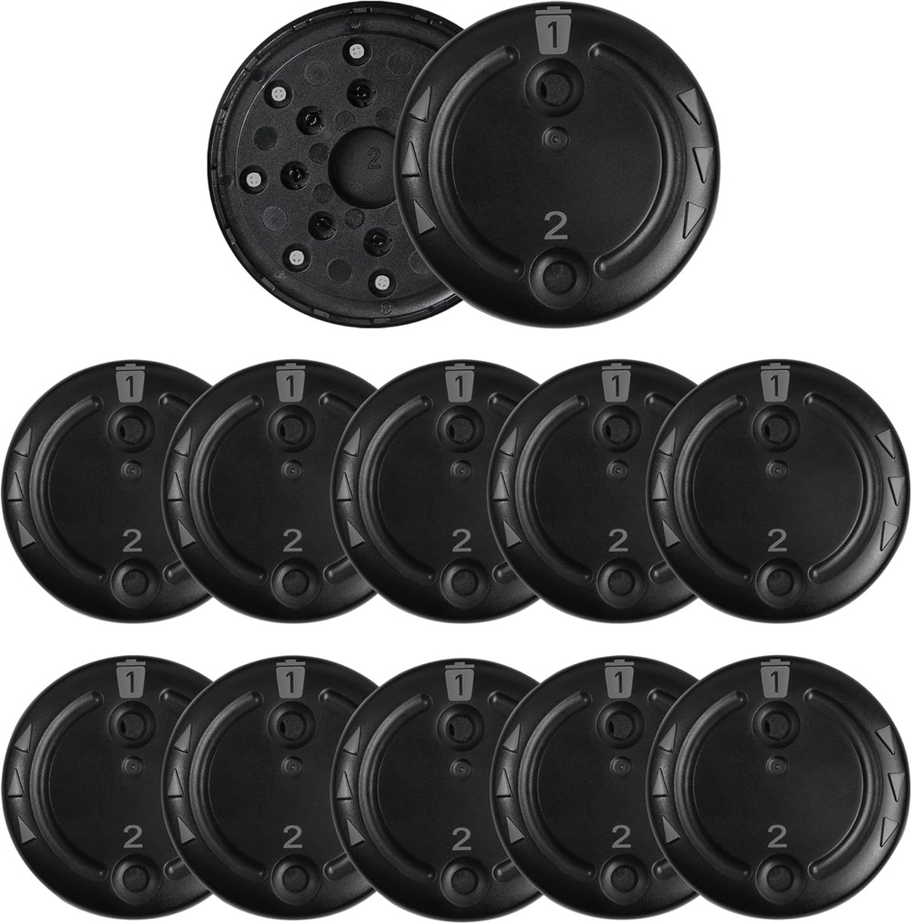 10 Pakker (80 stk) Unitron Wax Guards Cerushimed Disk v2.0 098-0445 for fonak, høreapparat tilbehør Wax filtre, Phonak høreapparat filtre Wax Guard