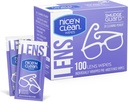 Atkins sjokolade Caramel Mousse Bars, 5 greve + Nice 'n Clean SmudgeGuard Lens Wipes, 100 greve
