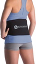Active Wrap - Tilbake Ice Pack for Back Smerte, Svelting, Sprain, Spasm, Stivhet og mer, Reusable Ice Pack for skader med kompresjonstropp, bruk for varme og kalde terapi, liten / middels