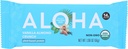 Aloha Organic Vanilla Almond Crunch Protein Bars, 14g Plantebasert Protein, USDA Certifisert Organic, Glutenfri & Ikke-GMO, 1,9 Oz (Pack of 12)