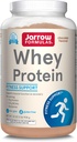 Jarrow Formler Whey Protein, Sjokolade - 908g pulver - støtter muskelutvikling - Høyeste kvalitet Proteinkilde - Rich i BCAA - Ca. 35 serveringer