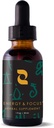 Redmint Energy & Focus Herbal Tinktur ® Herbal Supplement Rotet i antikkens TCM Visdom | Naturlig støtte for økt energi og skarpere fokus med Ashwagandha, Rhodiola,Schisandra, Hellig basilikum 30 ml
