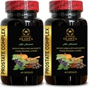 Generisk Natural Prostata Complex - Prostata Support Supplement for Mens Helse | Så Palmetto for menn | Prostata Herbal Complex | Ikke-GMO | Urin Tract | Lycopen, Pygeum, Pumpkin Seed - 2 flasker