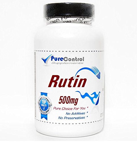 Rutin 500mg // 200 kapsler // ren // av PureControl Supplements