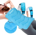 Full rygg ispakke for skadeskader Reusable Large Gel Ice Wrap for ryggsmerter Relief, Fleksibel kald terapi kompressor for svette, Bruises, Sprains, Surgery, XXL, 21"x13"