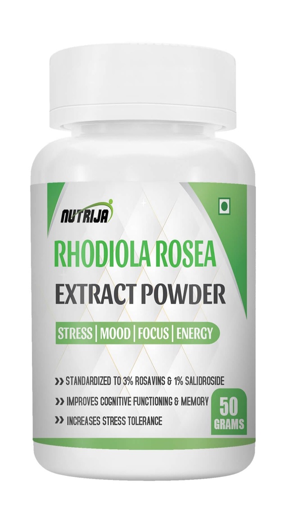 Rhodiola Rosea Root Extract pulver (50 gram)