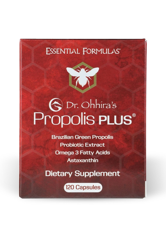 Dr. Ohhira's Propolis Plus med brasilianske grønne propolis, 120 kapsler