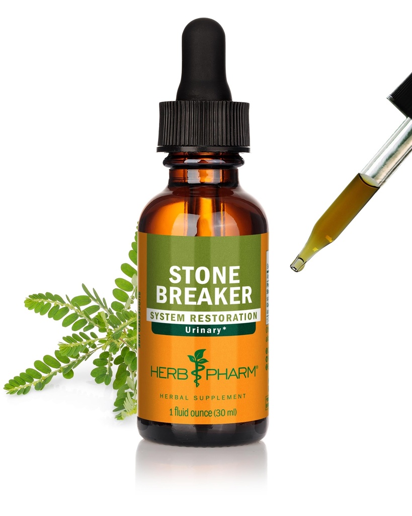 Herb Pharm Stone Breaker (Chanca Piedra) Forbindelsesvæske for urinsystemstøtte - 1 Fl Oz