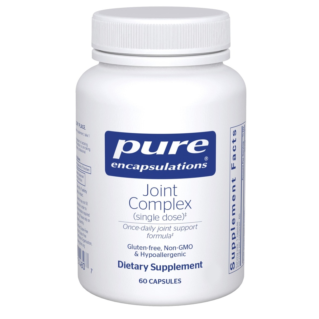 Ren innkapslinger Joint Complex (Enkeldose) | En gang daglig Supplement for å støtte felles mobilitet, komfort, problemer, og Cartilage Helse* 60 Kapsler