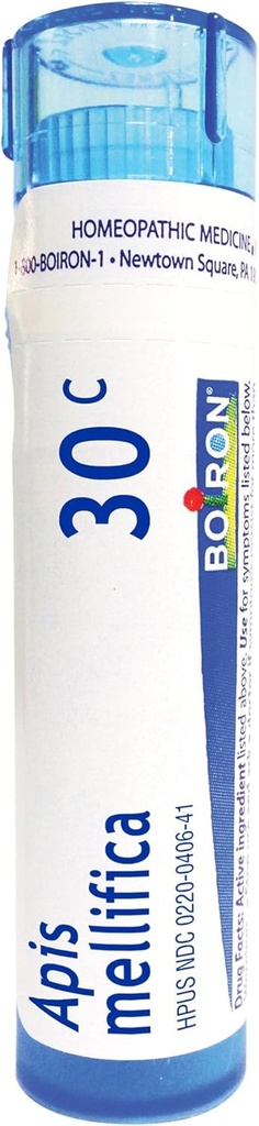 Boiron Apis Mellifica, 30C,Homeopatisk medisin Insekt Bites