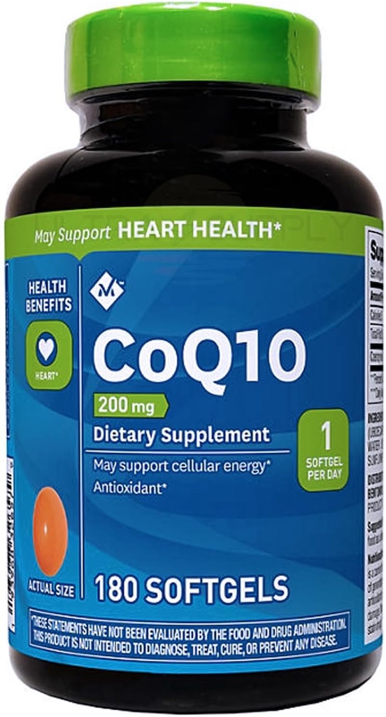 Medlemmer Mark CoQ10 200 mg (180 greve.)