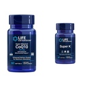 Life Extension Super Ubiquinol CoQ10 med forbedret Mitokondriell støtte & Super K, vitamin K1, vitamin K2 mk-7, vitamin K2 mk-4