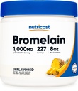 Nutricost Bromelain Powder 8 OZ - Ikke-GMO, Vegetarisk, Glutenfri