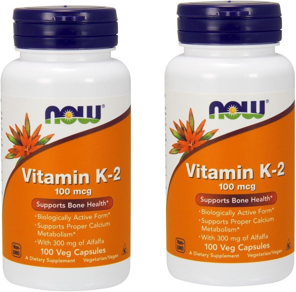 Nå Matvarer vitamin K-2 100 mcg - 100 Vcaps ( Multi-Pack)