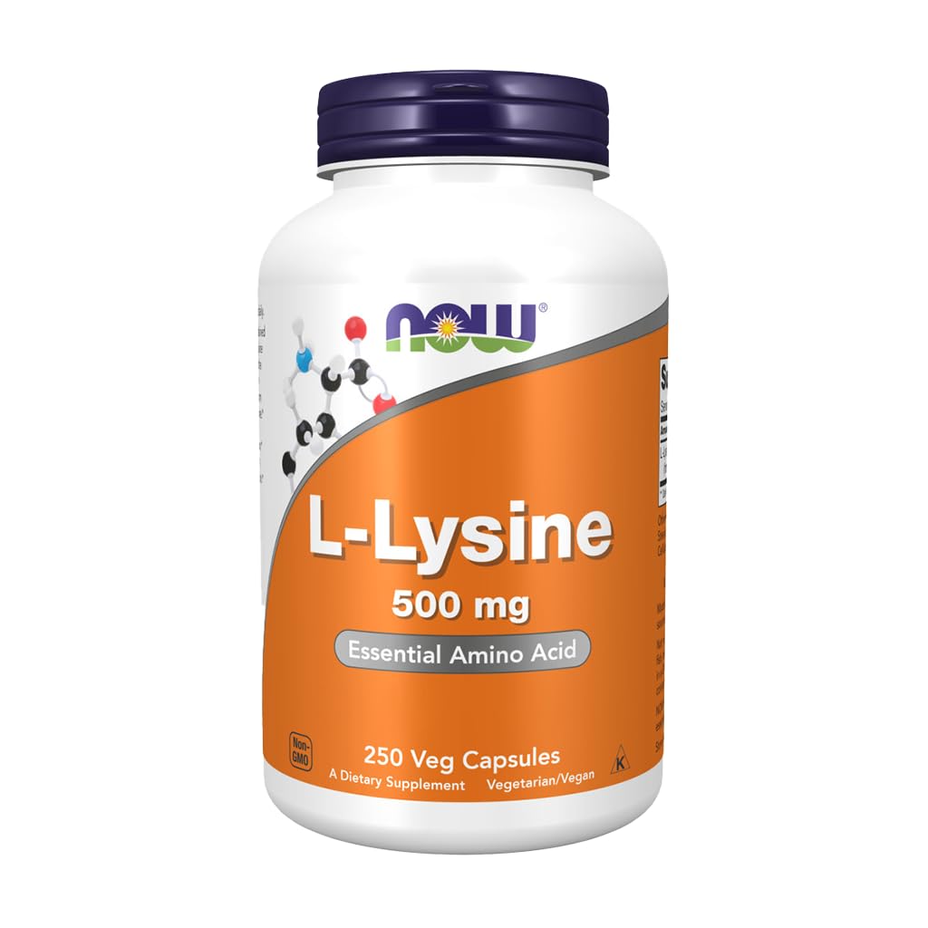 Nå Mat L-Lysine 500 milligram, 250 tabletter