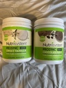 Nutrisystem Nutricrush Probiotic Shakes Sjokolade Fudge og Sweet Vanilla Shake Mix - Protein & Probiotics støtter Digestive Bust Belly Bloat 2 Containers 16,3 oz. hver 28 serveringer, (Pack of 2)