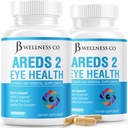 JB wellness AREDS 2 Eye Vitamin & Mineral Supplement, inneholder Lutein, Vitamin C, Zeaxanthin, Sink & Vitamin Forbedring Visjon Supplement - 120 Telling