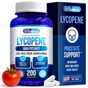 Vi liker vitaminer Lycopen Supplements for menn - Lycopen 20 mg Per servering - 200 kapsler - Super Antioksidant som hjelper støtte immunsystem og prostata helse