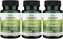 Swanson Shilajit Extract - Herbal Supplement fremme cellevekst støtte - Naturlig Formula for generell velvære - (400 Milligrams 60 Veg Kapsler) 3 Pack