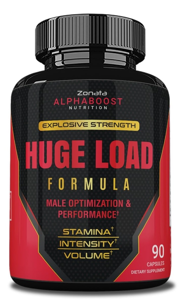 Zonata Stor Load Piller Avansert Formel, Stor Last Mann Supplement, 90 Kapsler