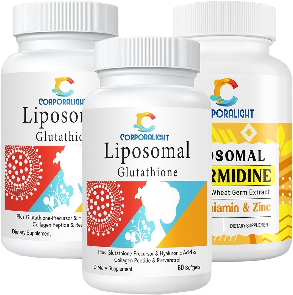Liposomal Glutathion Supplement, Liposomal Spermidin Supplement