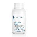 BIOGENA WISSEN SCHAFFT GESUNDHEIT Chlorella Plus C – Grønn Alga støtter Detox** – Kapsler med 900 mg organisk klorella Vulgaris pulver - ikke-GMO Supplement
