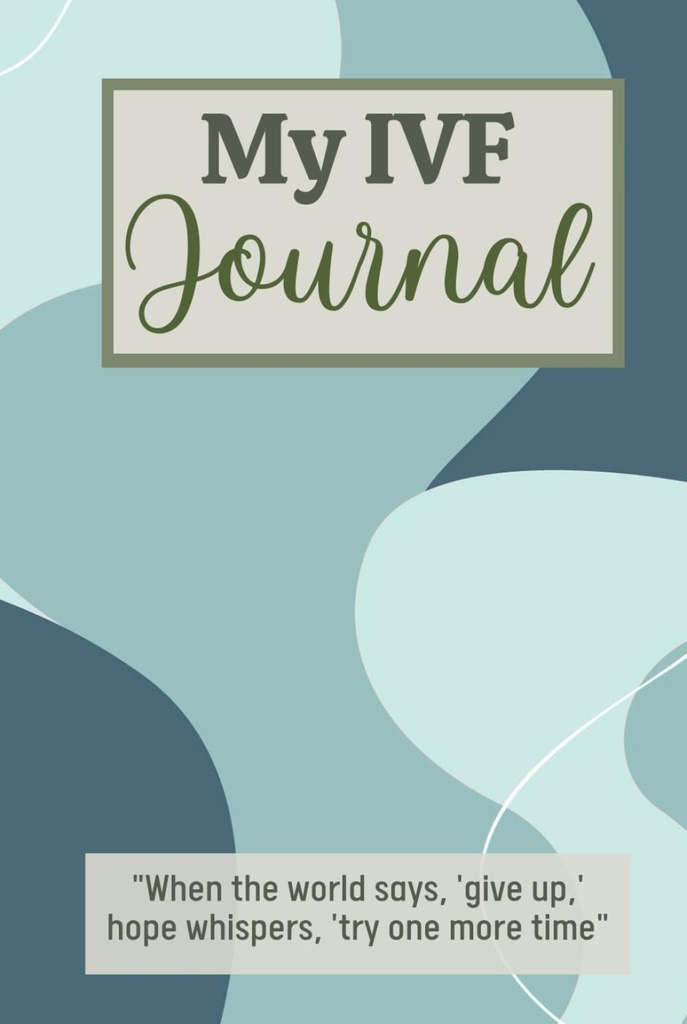 Min IVF Journal: Søt i vitro gjødselplanlegger for kvinner som går gjennom fruktbarhetsbehandlinger for å hjelpe dem å holde seg organisert og fokusert