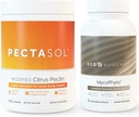 EcoNugenesis Ultimate Immune System Support Pack - PectaSol-C Modified Citrus Pectin- 454 Grams & MycoPhyto Medical Mushroom Health-60 Kapsler